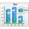 Comprehensive set of standard chart elements