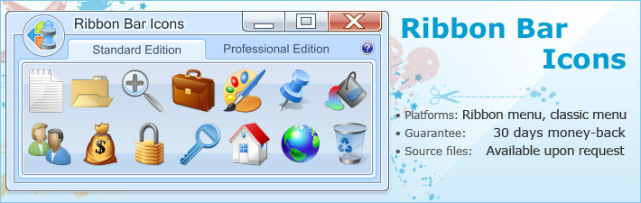 Vista-Style Icons for Ribbon Toolbar