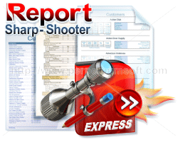 Screenshot of Report Sharp-Shooter Express