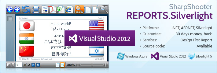 SharpShooter Reports.Silverlight 5.2